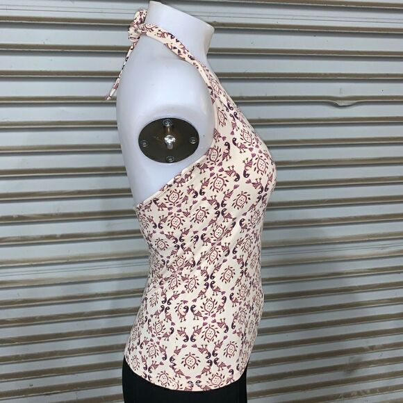 Two gap Halter stretch tops with support - Picture 7 of 8